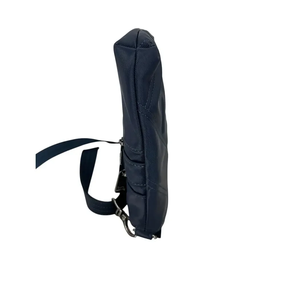 Lug Waltz Satin Luxe VL Crossbody Bag Navy Blue